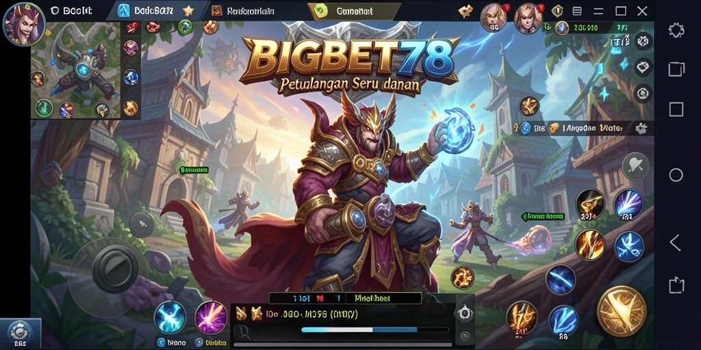 Gameplay seru BIGBET78 dengan pertempuran strategis dan grafis menawan.