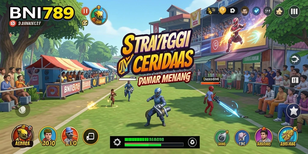 Tampilan utama gameplay BNI789 yang menampilkan strategi cerdas.