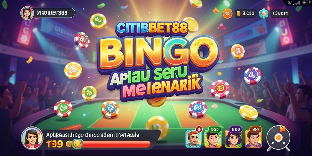Tampilan gameplay seru dalam CITIBET88 dengan elemen Bingo yang menarik.