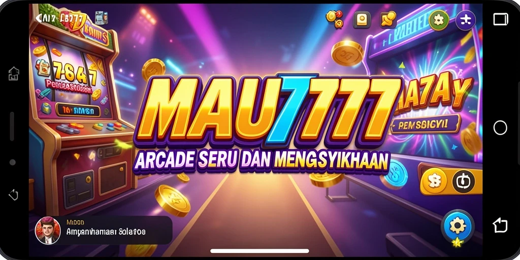 Gambaran aksi gameplay seru dalam MAU777.