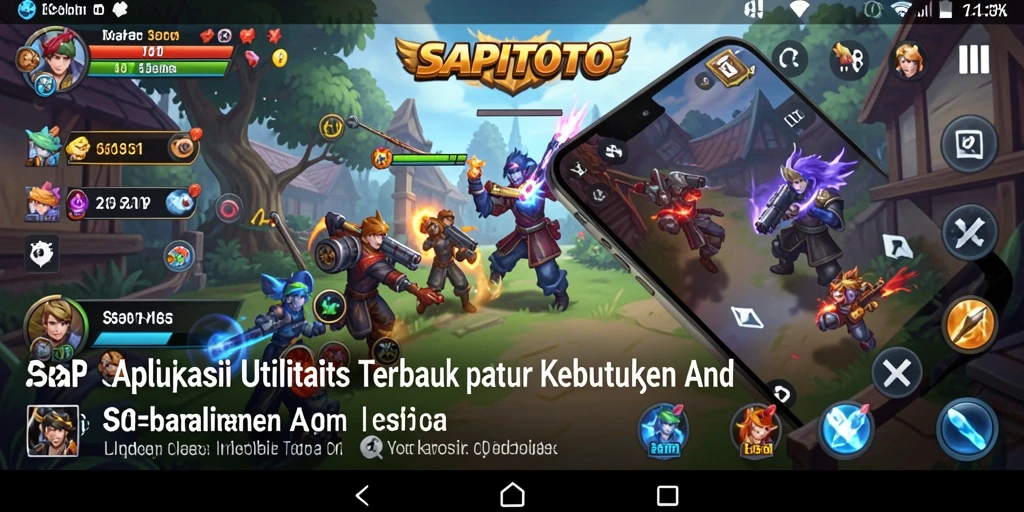 Tampilan utama SAPITOTO dengan fitur utilitas yang mendukung produktivitas.