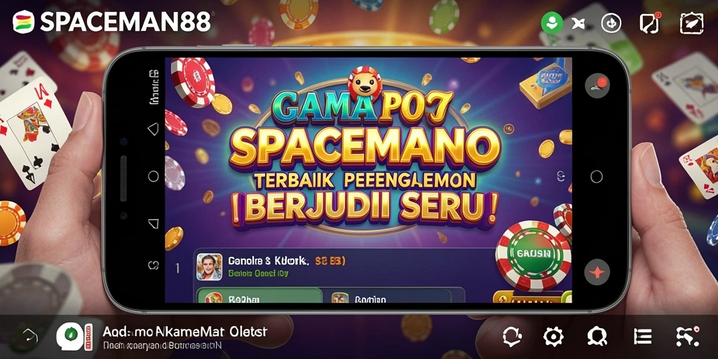 Screenshot gameplay SPACEMAN88 yang menunjukkan keseruan bermain Kasino.