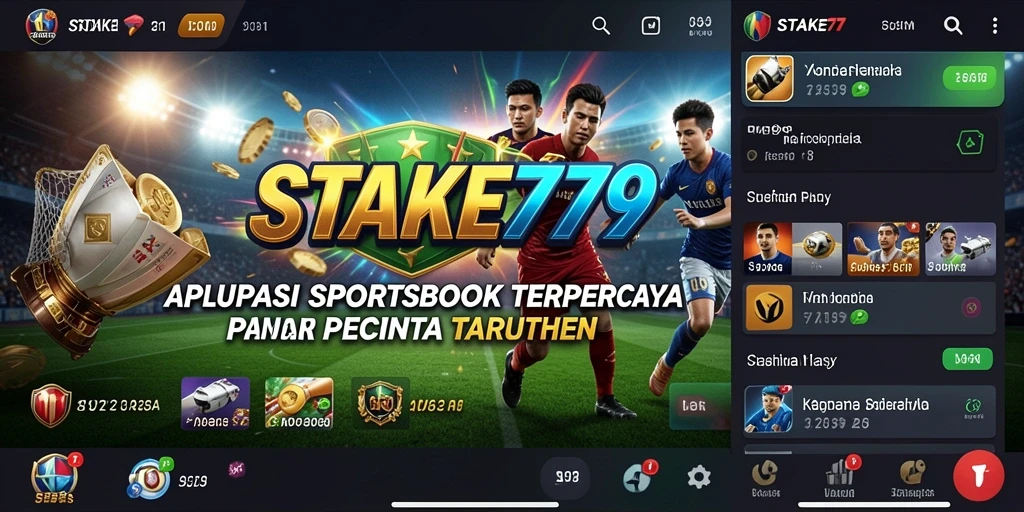 Tampilan antarmuka user-friendly STAKE779 saat bertaruh pada pertandingan.